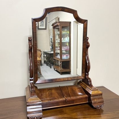 19th Century High Quality Toilet Mirror