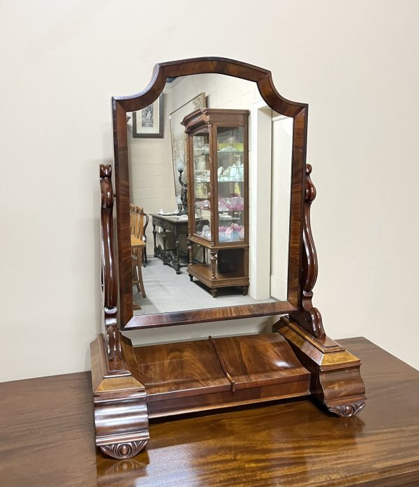 19th Century High Quality Toilet Mirror