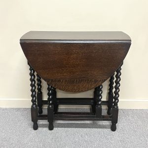 Oak Barley Twist Gateleg Table c.1920