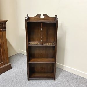 Small Edwardian Open Bookcase