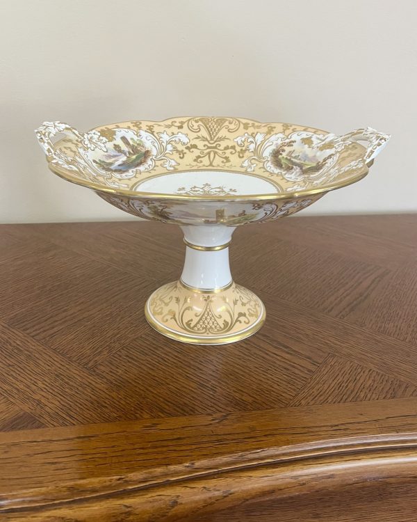 Coalport Rococo Revival Comport c.1835