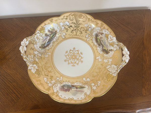 Coalport Rococo Revival Comport c.1835