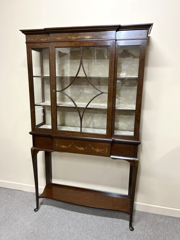 19th Century Mahogany Display Cabinet