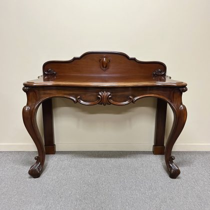 Grand 19th Century Mahogany Console