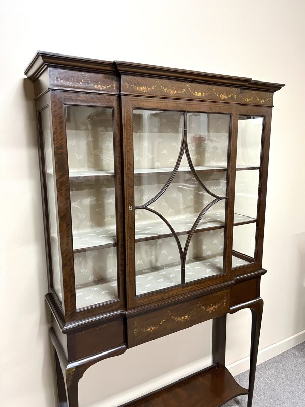 19th Century Mahogany Display Cabinet