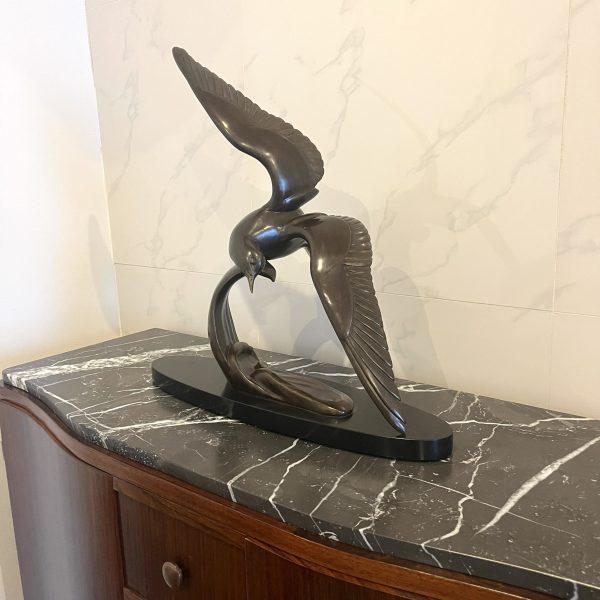 1930's French Art Deco Seabird Sculpture