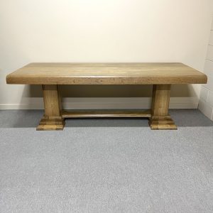 Mid-century French Oak Dining Table