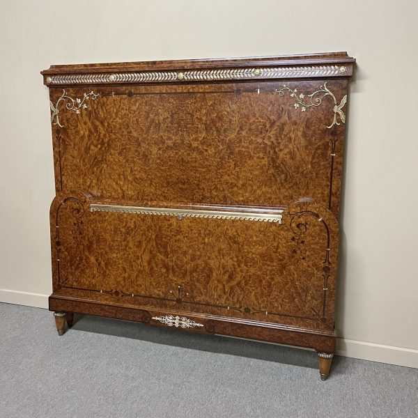 Exceptional French Empire Revival Bed