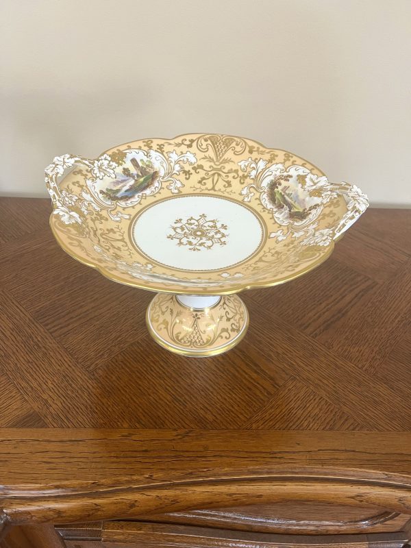 Coalport Rococo Revival Comport c.1835