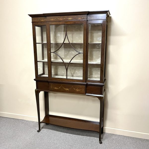 19th Century Mahogany Display Cabinet