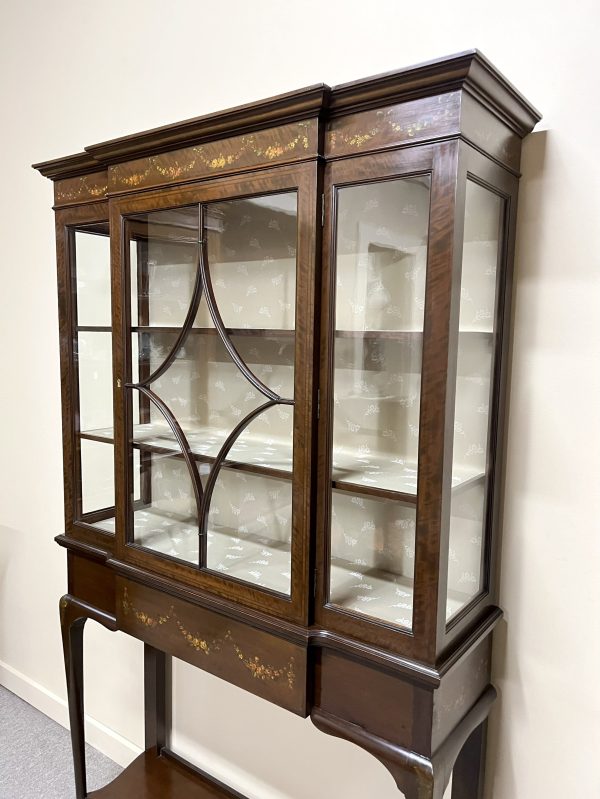 19th Century Mahogany Display Cabinet