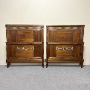 Fine Pair of French King Single Beds