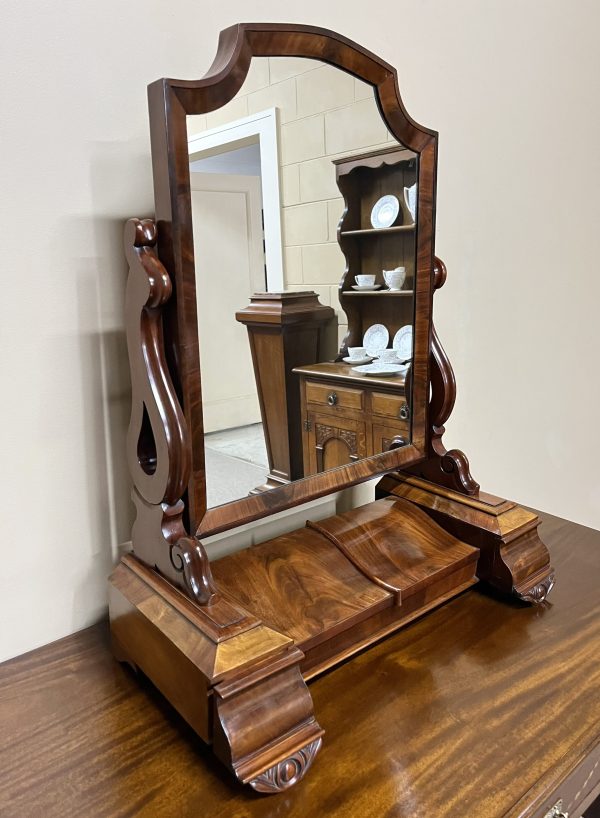 19th Century High Quality Toilet Mirror