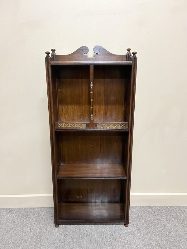 Small Edwardian Open Bookcase