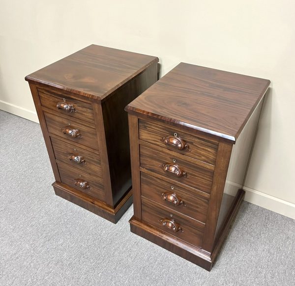 Pair of Mahogany Bedside Cabinets