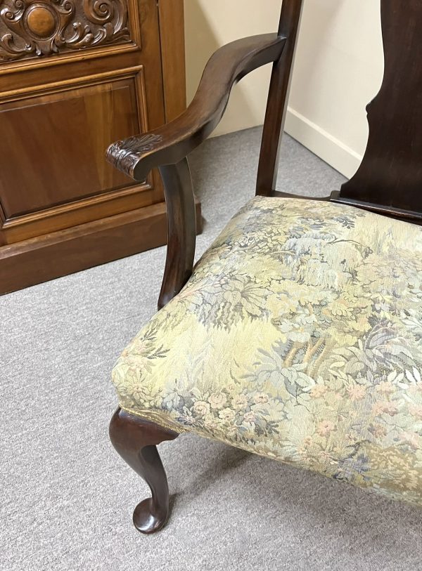 Pair of Georgian Style Dining Carver Chairs