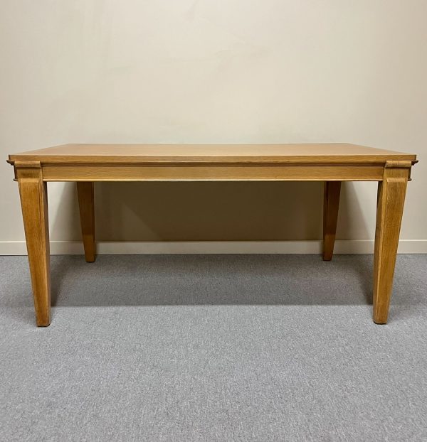 French 1940's Oak Dining Table