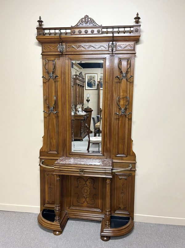 19th Century French Henri II Hallstand