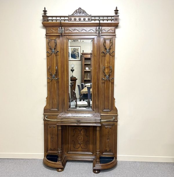 19th Century French Henri II Hallstand