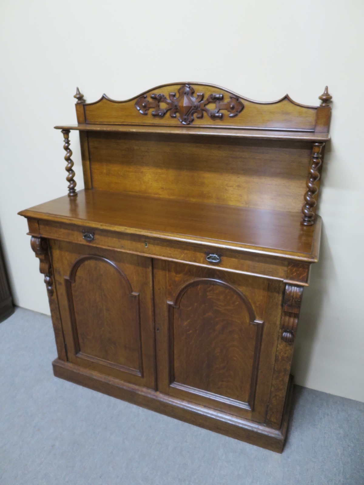 Buy Online 19th Century Oak Chiffonier - Australian Antique Shop ...