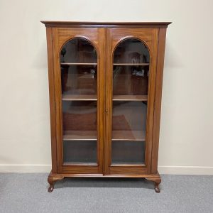 Small Victorian Cedar 2-door Bookcase