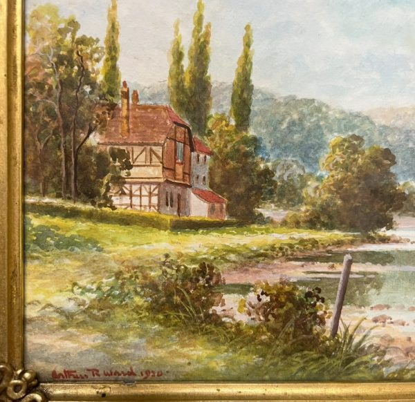 Signed Watercolour by Arthur Ward